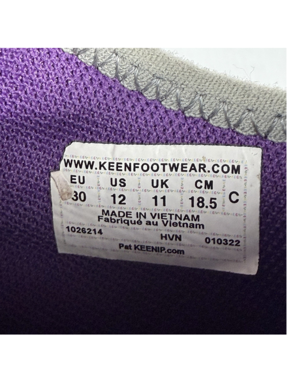 Keen Kid's Speed Hound Purple / Multi 1026214 Shoes for Kids Unisex Size 12 - Picture 10 of 10